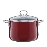 Zestaw garnków bordowy 3-częściowy Riess Rosso seria Premium - 4