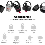 HF-Butelka 32oz Wide Mouth Flex Cap Indigo - 7