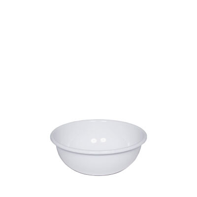Miska emaliowana biała 0,5l 14 cm Riess Classic