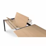 MORE Table 100x220/320 Oak nature and Black base - 3