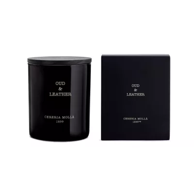 CM-Świeca Premium 230gr. Oud and Leather
