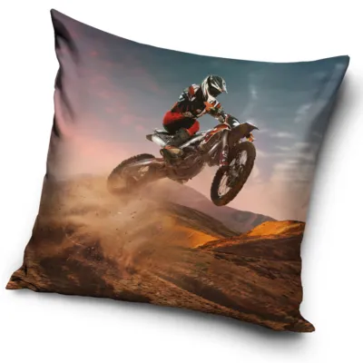 Poszewka velvet 40x40 Motocross