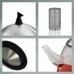 KELA-Dzbanek/zaparzacz do herbaty1,8l szkło Aurora - 2