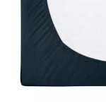 Prześcieradło jersey z gumką BASIC 026/CIEMNY GRANAT/160x200 - 4