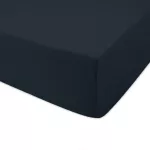 Prześcieradło jersey z gumką BASIC 026/CIEMNY GRANAT/160x200 - 3