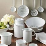 Garnek emaliowany 1,5l biały Riess Classic - 2