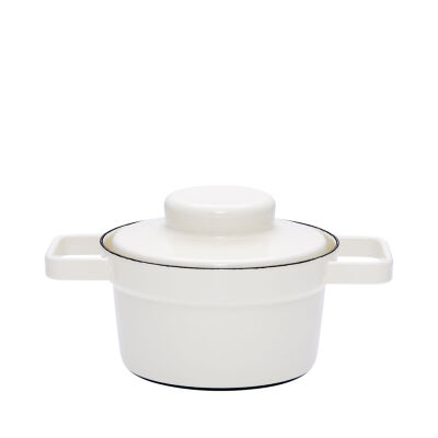 Patelnia ceramiczna 0,75l Aromapots biały 16 cm Riess