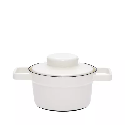 Patelnia ceramiczna 0,75l Aromapots biały 16 cm Riess