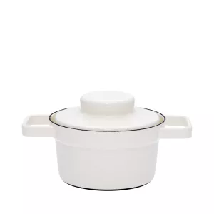 Patelnia ceramiczna 0,75l Aromapots biały 16 cm Riess