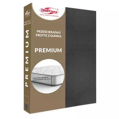Prześcieradło frotte z gumką 041/210/220x200 PREMIUM