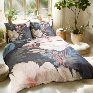 Pościel satyna bawełniana 12404/140x200+1posz.70x80 SATYNLOVE PREMIUM