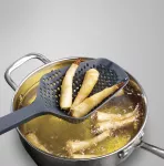 JJ-Łyżka cedzakowa L Scoop Plus czarno/zielona - 5