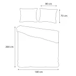 Pościel bawełniana 71499/1 180x200 COTTONLOVE - 9