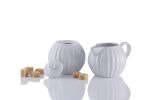 PK-Zestaw cukiernica + mlecznik biały Luxe - 3
