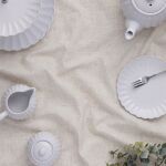 PK-Zestaw cukiernica + mlecznik biały Luxe - 5