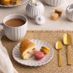 PK-Zestaw cukiernica + mlecznik biały Luxe - 8