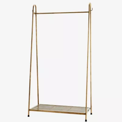 Wieszak metalowy w kolorze antycznego mosiądzu Madam Stoltz