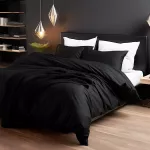 Poszewka satyna bawełna czarny 04000966/40x40. - 2