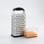 OXO-Tarka z pojemnikiem stalowo-czarna, Good Grips - 3