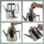 KELA-Czajnik z zaparzaczem 0,9 l stalowy Ancona - 2