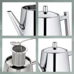 KELA-Czajnik z zaparzaczem 0,9 l stalowy Ancona - 3