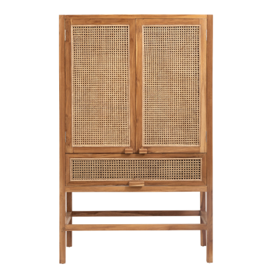 Komoda z drewna tekowego Merge od Nordal #2550