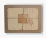 Pościel bawełniana AKDENIZ CREAM/160x200(P) STONEWASHED - 3