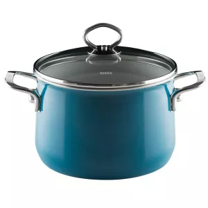 Garnek ceramiczny turkusowy 2l Riess Aquamarin seria Premium