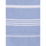 Ręcznik bawełniany hammam lawendowy/biały 170x100 cm Ottomania - 2