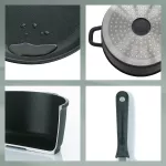 KELA-Patelnia 28 cm czarna Kerros - 2