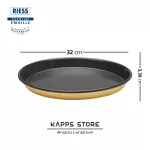 Forma do Pieczenia i Serwowania Riess 32 cm – Emaliowana, Okrągła, Żółta - 3