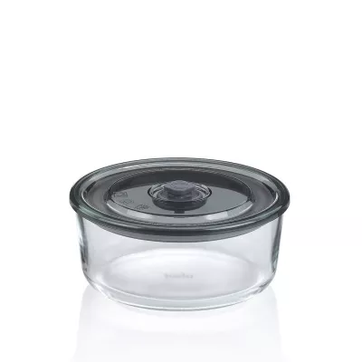 KELA-Pojemnik okrągły hermet.szklany 0,7 l Aurelia