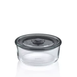 KELA-Pojemnik okrągły hermet.szklany 0,7 l Aurelia