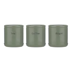 PK-Zestaw 3 pojemników, szałwiowy, Accents