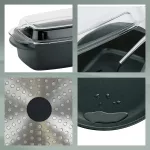 KELA-Brytfanka prostokątna z pokrywą 4,5 l Kerros - 3