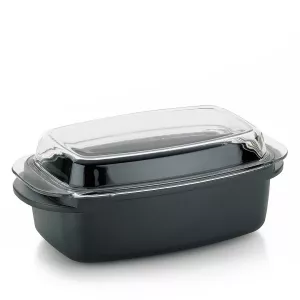 KELA-Brytfanka prostokątna z pokrywą 4,5 l Kerros