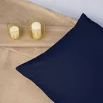 Poszewka satyna bawełna ciemny granat 026/50x70 - 5