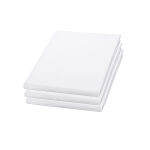 Prześcieradło hotelowe białe GŁADKIE/160x260 - 3