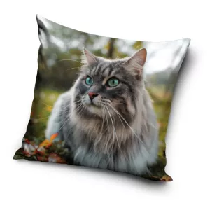 Poszewka velvet 40x40 Kot (231191)