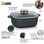 KELA-Naczynie kwadratowe 6l+pokrywa szklana Kerros - 5