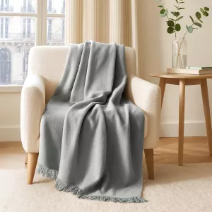 Koc T Bawełniany/BA896/200x220 j.popiel