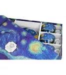 Filiżanki do kawy i herbaty porcelanowe ze spodkami DUO STARRY NIGHT inspired by Van Gogh - 2