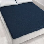 Prześcieradło 175x220 Tulipan_4 granatowy (4044/NE-020T) - 3