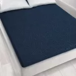 Prześcieradło 175x220 Tulipan_4 granatowy (4044/NE-020T) - 3