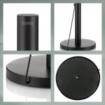 KELA-Stojak na ręcznik papierowy czarny Rollo - 3