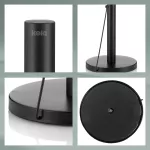 KELA-Stojak na ręcznik papierowy czarny Rollo - 3