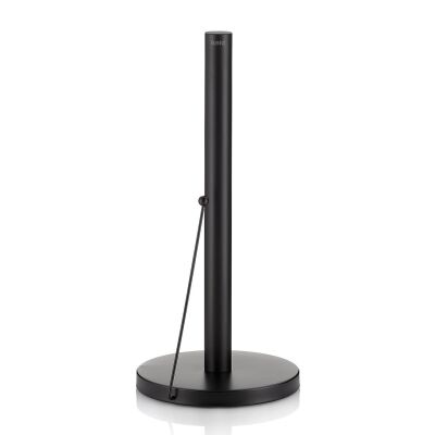 KELA-Stojak na ręcznik papierowy czarny Rollo