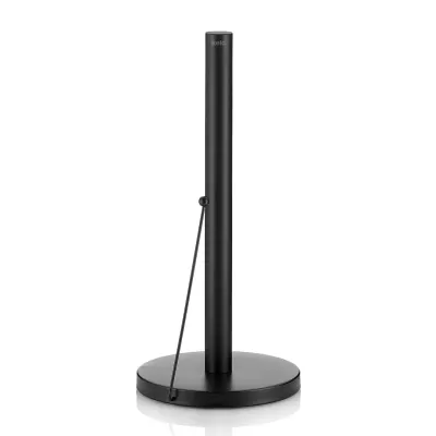 KELA-Stojak na ręcznik papierowy czarny Rollo