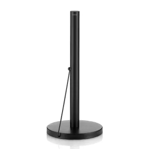 KELA-Stojak na ręcznik papierowy czarny Rollo