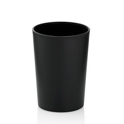 KELA-Kubek toaletowy czarny Marta